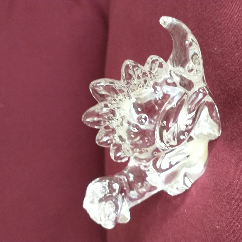 Princess House Lead Crystal Dinosaur